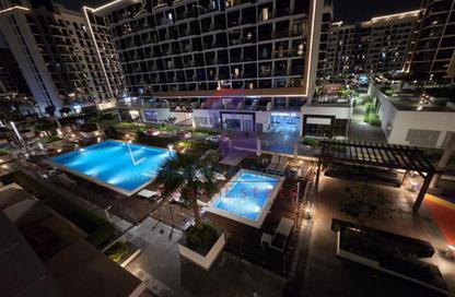 Apartment - Studio - 1 Bathroom for rent in Azizi Riviera 39 - Azizi Riviera - Meydan One - Meydan - Dubai