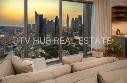 Apartment - 3 Bedrooms - 4 Bathrooms for rent in Downtown Views II Tower 1 - Downtown Views II - Zabeel 2 - Zabeel - Dubai