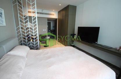 Apartment - Studio - 1 Bathroom for rent in Damac Maison Prive B - Damac Maison Prive - Business Bay - Dubai