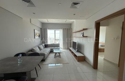 Apartment - 1 - 2 for rent in Blue Waves Tower - Dubai Land Residence Complex - Dubai