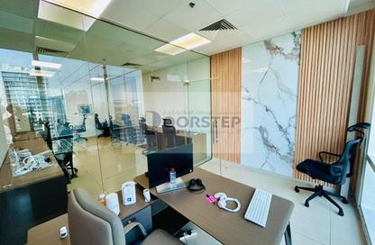 Office Space - Studio - 2 Bathrooms for rent in Tamani Art Tower - Business Bay - Dubai
