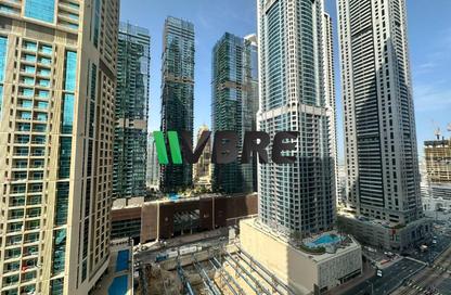 Apartment - 1 Bedroom - 2 Bathrooms for rent in MAG 218 - Dubai Marina - Dubai