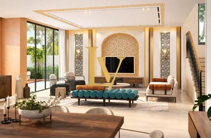 Villa - 7 - 7+ for sale in Costa Brava 1 - Costa Brava - Damac Lagoons - Dubai
