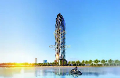 Apartment - 1 Bedroom - 2 Bathrooms for sale in Al Ghaf Tower - Al Khan - Sharjah