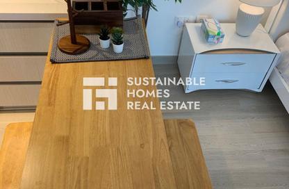 Apartment - Studio - 1 Bathroom for rent in Waters Edge - Yas Island - Abu Dhabi