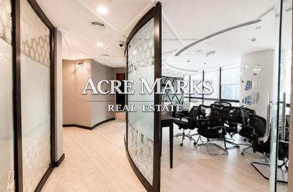 Office Space - Studio - 1 Bathroom for rent in Almas Tower - Jumeirah Lake Towers - Dubai