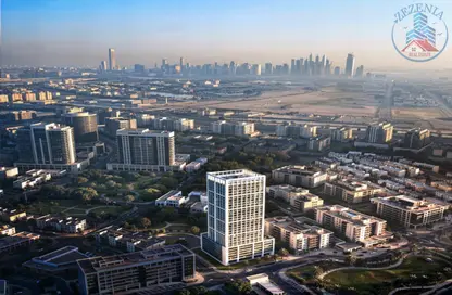 Apartment - 1 Bedroom - 2 Bathrooms for sale in Binghatti Skyflame 1 - Binghatti Skyflame - Majan - Dubai Land - Dubai