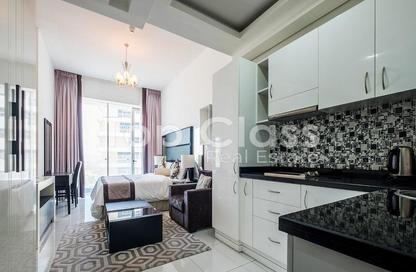 Apartment - Studio - 1 for rent in Giovanni Boutique Suites - Dubai Sports City - Dubai