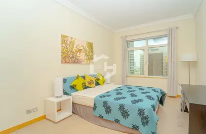 Apartment - 2 Bedrooms - 3 Bathrooms for rent in Al Das - Shoreline Apartments - Palm Jumeirah - Dubai