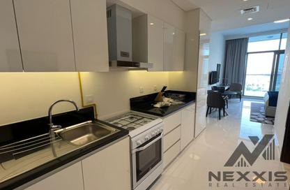 Apartment - Studio - 1 for rent in Golf Promenade 2B - Golf Promenade 2 - Golf Town - Damac Hills - Dubai