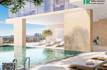شقة - غرفة نوم - 2 حمامات للبيع في برج سكاي جاردنز - العامرة - عجمان