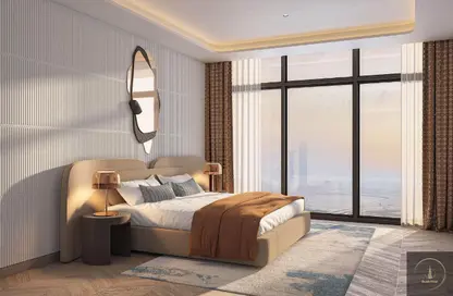 بنتهاوس - غرفة نوم - 2 حمامات للبيع في اديبا عزيزي - الجداف - دبي