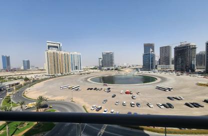 Apartment - 1 Bedroom - 2 Bathrooms for rent in Hub Canal 1 - Hub Golf View Apartments - Dubai Sports City - Dubai