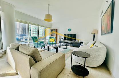 Apartment - 2 Bedrooms - 3 Bathrooms for rent in Al Majara 3 - Al Majara Towers - Dubai Marina - Dubai