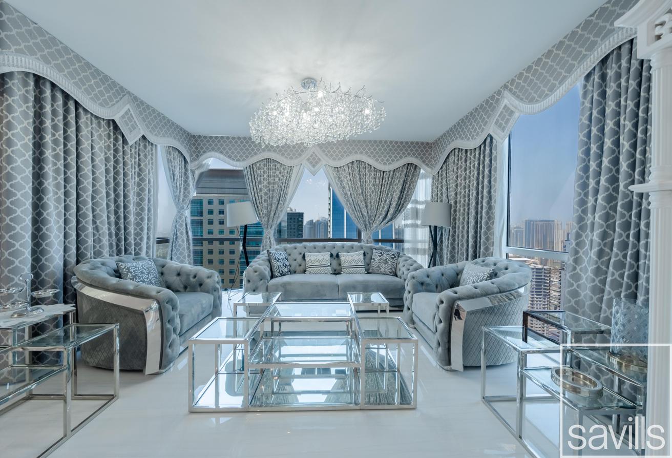 Furnished | 5 Bedrooms | JLT Penthouse