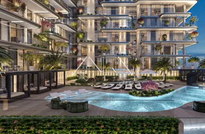 دوبلكس - 4 غرف نوم - 5 حمامات للبيع في فيبل ديل ديفوس - جزر دبي - دبي