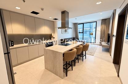 Apartment - 1 - 2 for rent in Aumary Residence - Meydan Avenue - Meydan - Dubai
