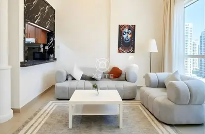 Apartment - 1 Bedroom - 2 Bathrooms for rent in Dream Tower 1 - Dream Towers - Dubai Marina - Dubai