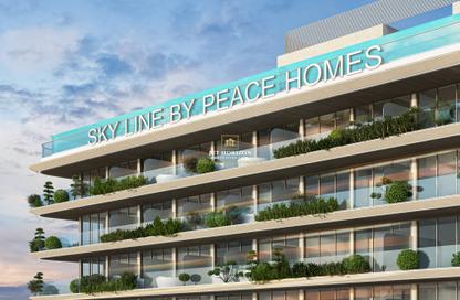 Apartment - 1 - 2 for sale in Sky Line by Peace Homes - Dubai Land Residence Complex - Dubai