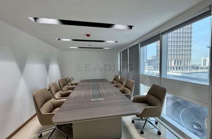 Business Centre - Studio - 4 Bathrooms for rent in The Court Tower - Business Bay - Dubai
