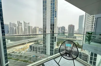 شقة - 1 حمام للايجار في ماركيز سكوير تاور - الخليج التجاري - دبي