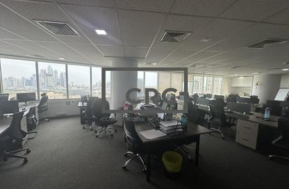Office Space - Studio - 1 Bathroom for rent in Damac Executive Heights - Barsha Heights (Tecom) - Dubai