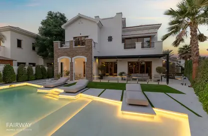 Villa - 5 Bedrooms - 6 Bathrooms for sale in Lime Tree Valley - Jumeirah Golf Estates - Dubai