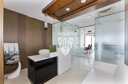 Office Space - Studio - 1 Bathroom for rent in The Prism - Business Bay - Dubai