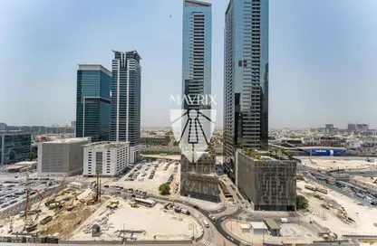 Office Space - Studio - 1 Bathroom for rent in The Prism - Business Bay - Dubai