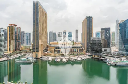 شقة - غرفة نوم - 2 حمامات للايجار في باي سنترال غرب - باي سنترال - دبي مارينا - دبي