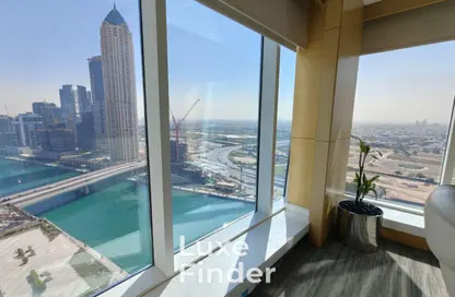 مكتب - استوديو - 1 حمام للايجار في برج المنارة - الخليج التجاري - دبي