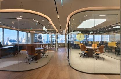 Office Space - Studio - 4 Bathrooms for rent in Gold Tower (Au Tower) - JLT Cluster I - Jumeirah Lake Towers - Dubai