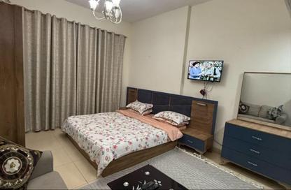 Apartment - Studio - 1 Bathroom for rent in Jasmine Towers - Garden City - Ajman