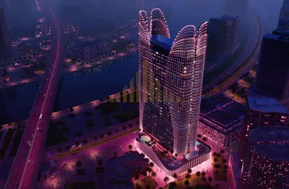 شقة - غرفة نوم - 2 حمامات للبيع في بن غاطي سكاي هول - الخليج التجاري - دبي