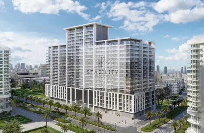 Office Space - 1 Bedroom - 1 Bathroom for sale in Binghatti Amberhall - District 13 - Jumeirah Village Circle - Dubai