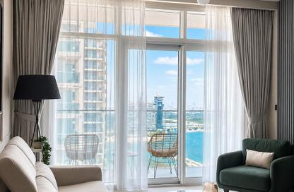 شقة - غرفة نوم - 1 حمام للايجار في برج Sunrise Bay 1 - سانرايز باي - إعمار بيتشفرونت - دبي هاربور - دبي