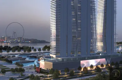 بنتهاوس - 3 غرف نوم - 4 حمامات للبيع في برج W ريزيدنسز Dubai Harbour 3 - دبليو ريزيدنسز دبي هاربور - دبي هاربور - دبي