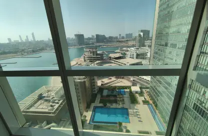 Apartment - 1 Bedroom - 1 Bathroom for rent in RAK Tower - Marina Square - Al Reem Island - Abu Dhabi