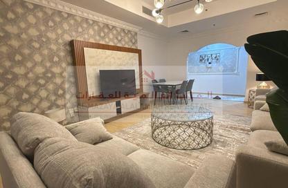 Apartment - 2 Bedrooms - 2 Bathrooms for rent in Beach Tower 2 - Al Khan Lagoon - Al Khan - Sharjah