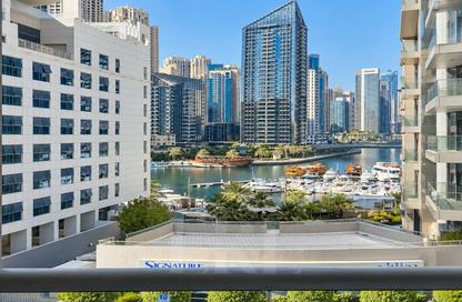 Apartment - 1 - 1 for rent in The Belvedere - Dubai Marina - Dubai