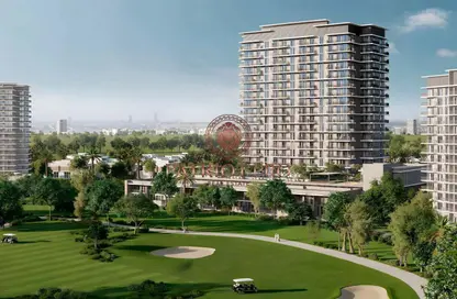 Apartment - 1 Bedroom - 2 Bathrooms for sale in Golf Greens 2 Tower B - Golf Greens 2 - Golf Greens - DAMAC Hills - Dubai