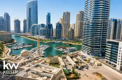 Apartment - 2 Bedrooms - 2 Bathrooms for rent in Escan Tower - Dubai Marina - Dubai