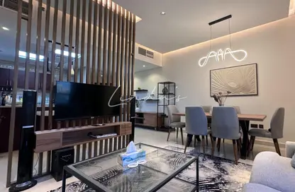 شقة - 2 غرف نوم - 2 حمامات للايجار في برج الواحة - مدينة دبي الرياضية - دبي