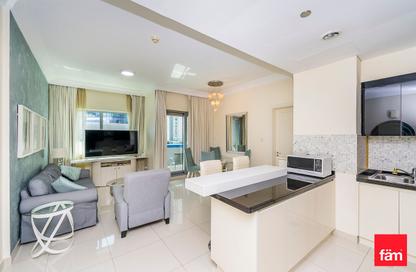 Apartment - 1 Bedroom - 2 Bathrooms for rent in Damac Maison Dubai Mall Street (The Signature) - Burj Khalifa Area - Downtown Dubai - Dubai
