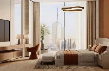 Apartment - 1 Bedroom - 2 Bathrooms for sale in Binghatti Skyflame 1 - Binghatti Skyflame - Majan - Dubai