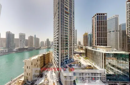 Apartment - Studio - 1 Bathroom for sale in Peninsula Three - Peninsula - Business Bay - Dubai