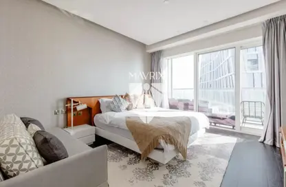 Apartment - 1 Bedroom - 2 Bathrooms for rent in Damac Heights - Dubai Marina - Dubai