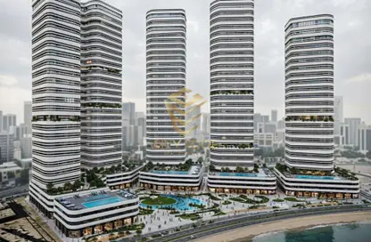 Apartment - 1 Bedroom - 2 Bathrooms for sale in Al Mamzar - Al Mamzar - Sharjah - Sharjah