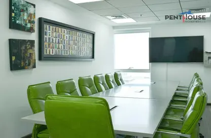 Office Space - Studio - 1 Bathroom for rent in Latifa Tower - Sheikh Zayed Road - Dubai