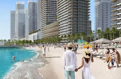 شقة - 2 غرف نوم - 2 حمامات للبيع في برج Seapoint 1 - سي بوينت - إعمار بيتشفرونت - دبي هاربور - دبي